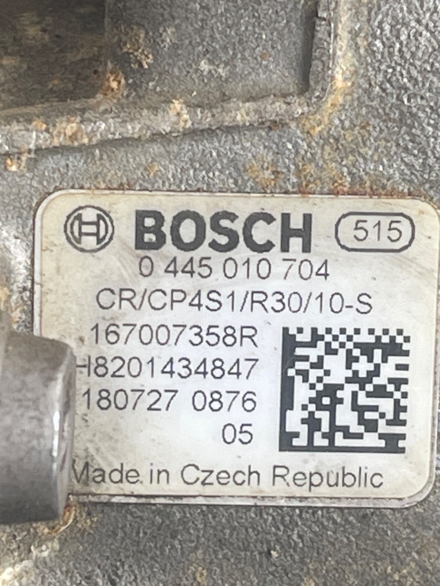 Kit de injectie  RENAULT KANGOO 2019 EURO6 1.5DCI  181930453 / 167007358R / 0445110652 – foto 5