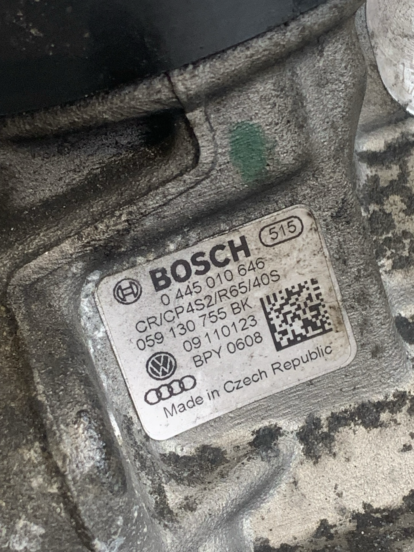 Kit Injectie Audi Q5 1 3.0TDI CCW 2008–2016 - cod: 059130277BE 059130090AH 059130089AH 0445010646 – foto 5
