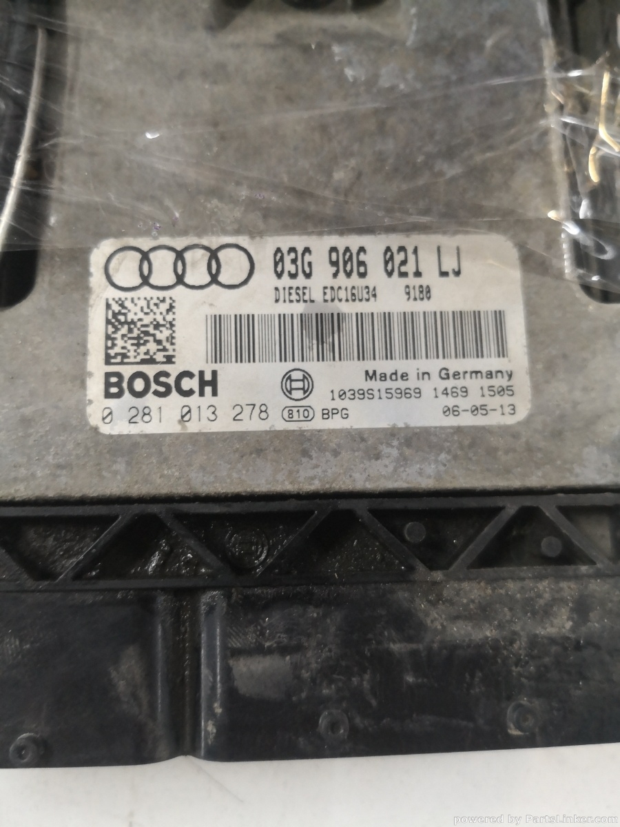 Kit pornire AUDI A3 II (8P1) [ 2003 - 2013 ] TDI (AZV, CBAA, CFFA) 100KW|136HP DSG BOSCH 0281013278 OEM 03g906021lj – foto 2