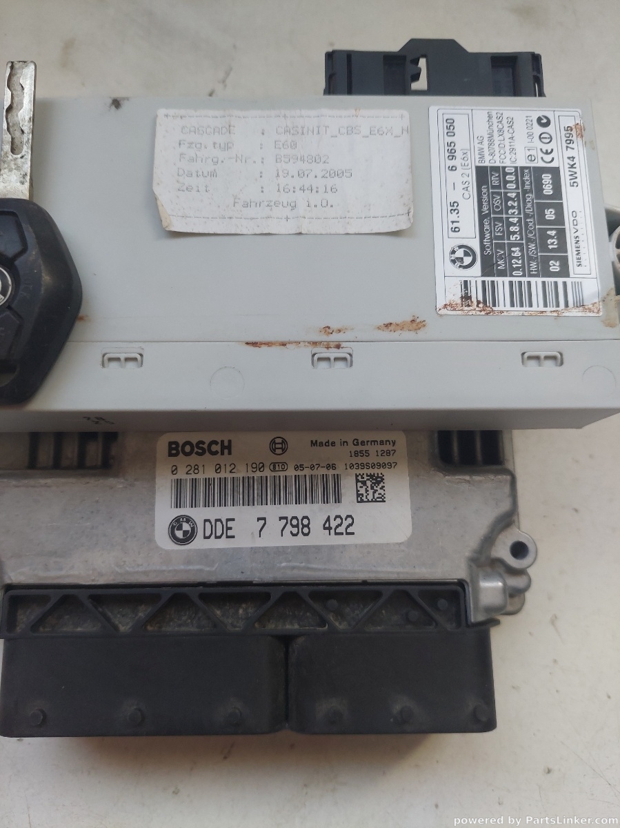 Kit pornire BMW 5 (E60) [ 2001 - 2010 ] 525 d (M57 D30 (306D3)) 145KW|197HP BOSCH 0281012190 OEM Dde7798422 – foto 2