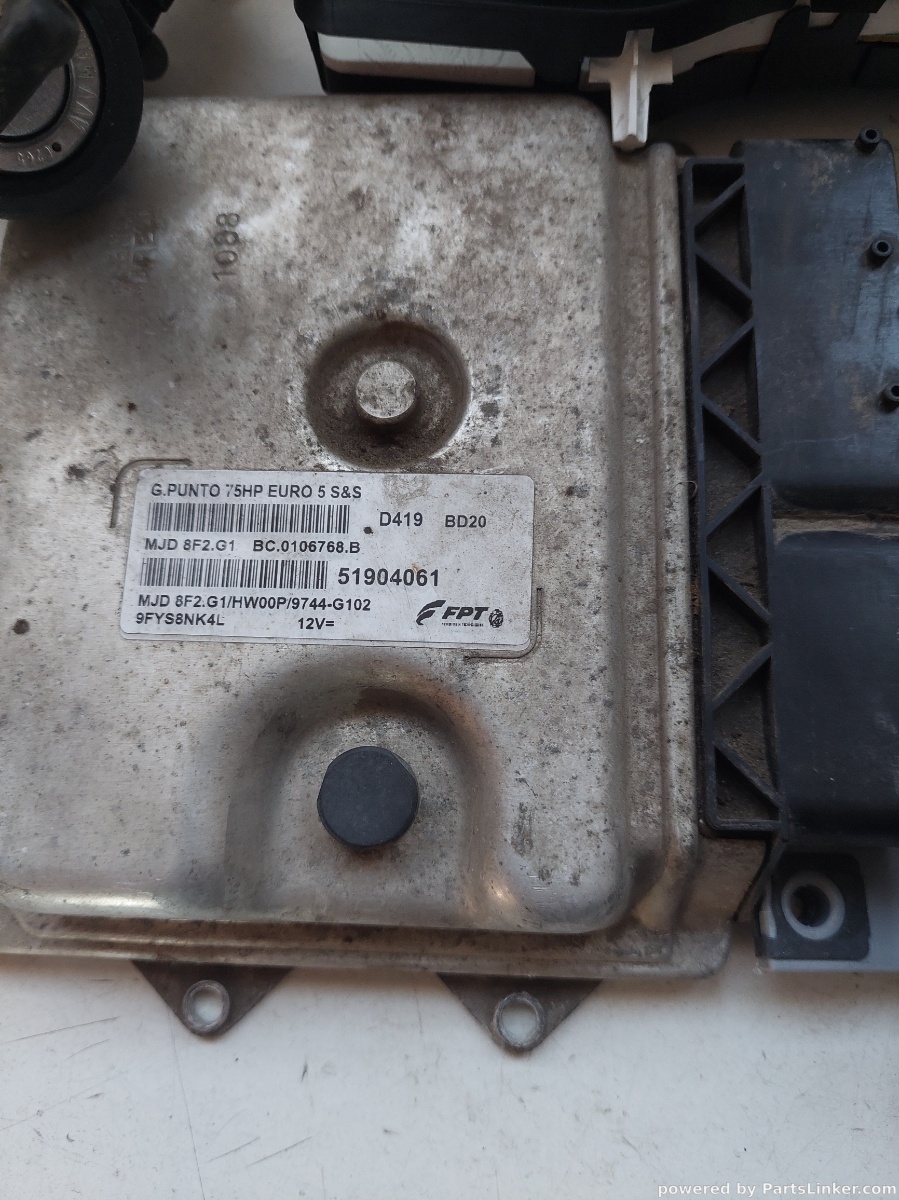 Kit pornire FIAT GRANDE PUNTO (199_) [ 2005 -> ] 1.3 D Multijet (199 A2.000) 68KW|92HP FPT 9fys8nk4l OEM 51904061 – foto 2