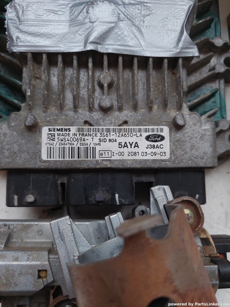 Kit pornire MAZDA 2 1.4D 2001 SIEMENS 5ayaj38ac OEM 3s6112a650la – foto 2