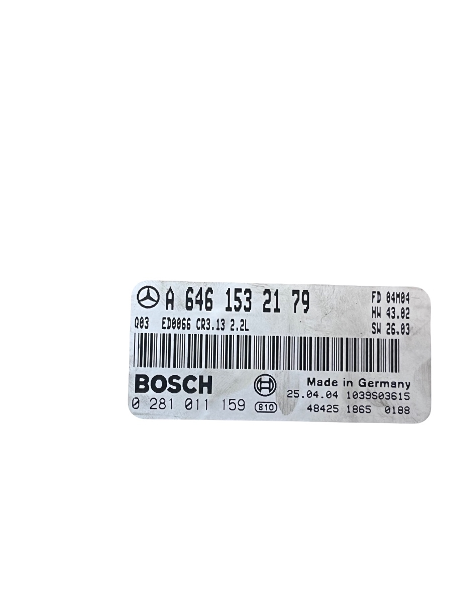 Kit Pornire MERCEDES-BENZ E-CLASS W211 2004 EURO 3 - 2.2 E 200 CDI OM 646.951 BOSCH 0281011159 A6461532179 – foto 8