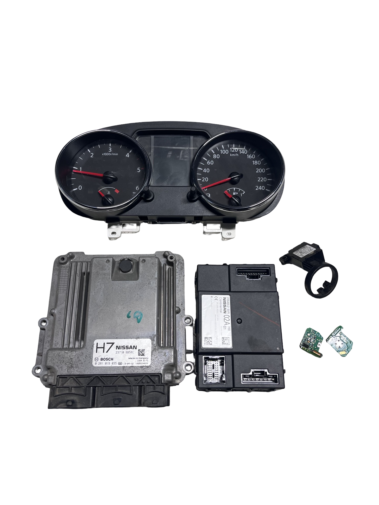 Kit Pornire Nissan Qashqai 1 1.6 dCi  96KW/131CP 4x4 R9M 2007–2014 - cod: 23710-BB58E / 0281019035