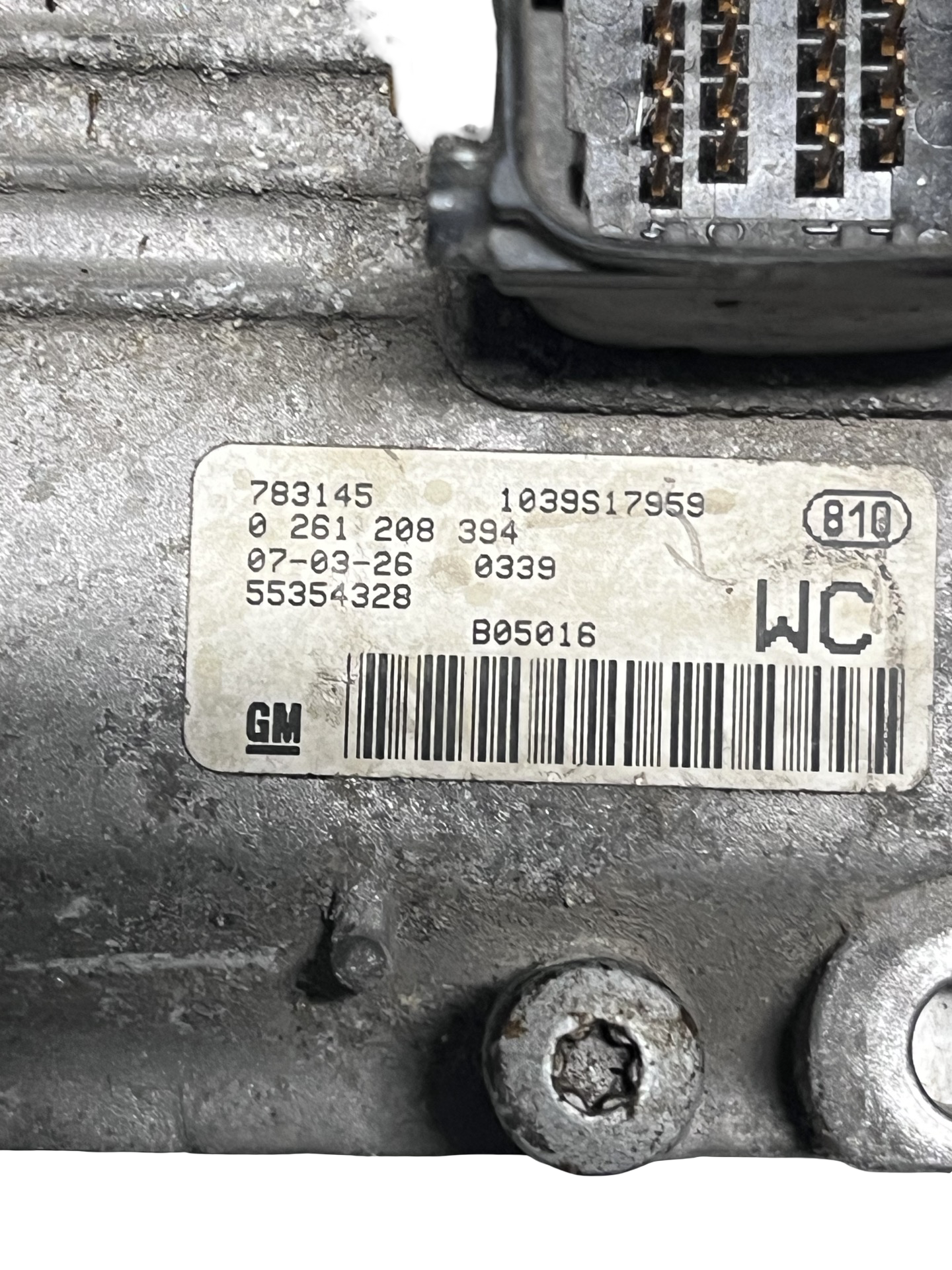 Kit Pornire Opel Corsa C 1.4 16V Z14XE 2000–2006 - cod: 55354328 / 0261208394 – foto 6