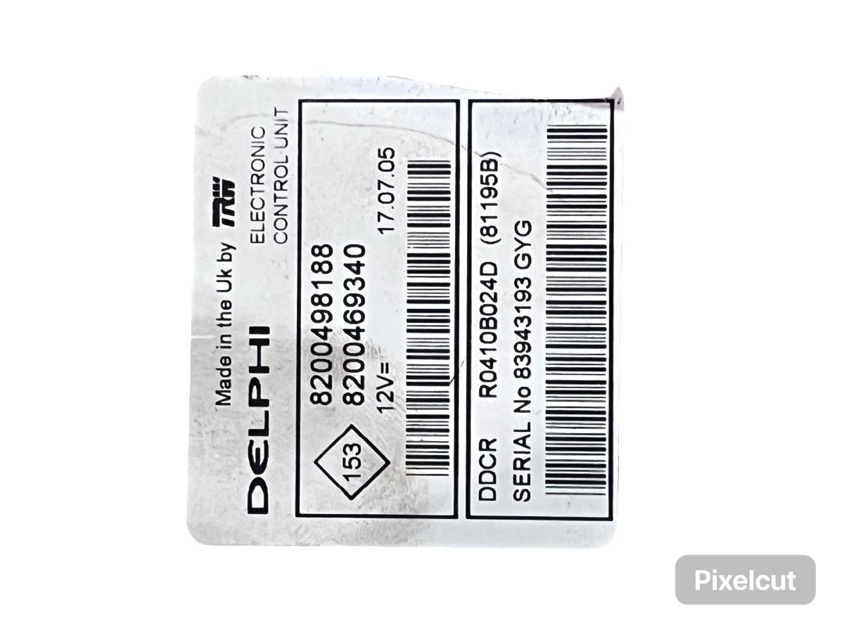 Kit Pornire RENAULT MEGANE II 2001 - 2012 1.5 dCi K9K 60KW/82HP 722 Delphi 8200469340 8200498188 – foto 4