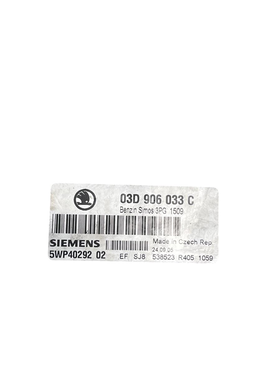 Kit Pornire SKODA FABIA 6Y2 1999 - 2008 1.2 AWY, BMD 03D906033C – foto 5