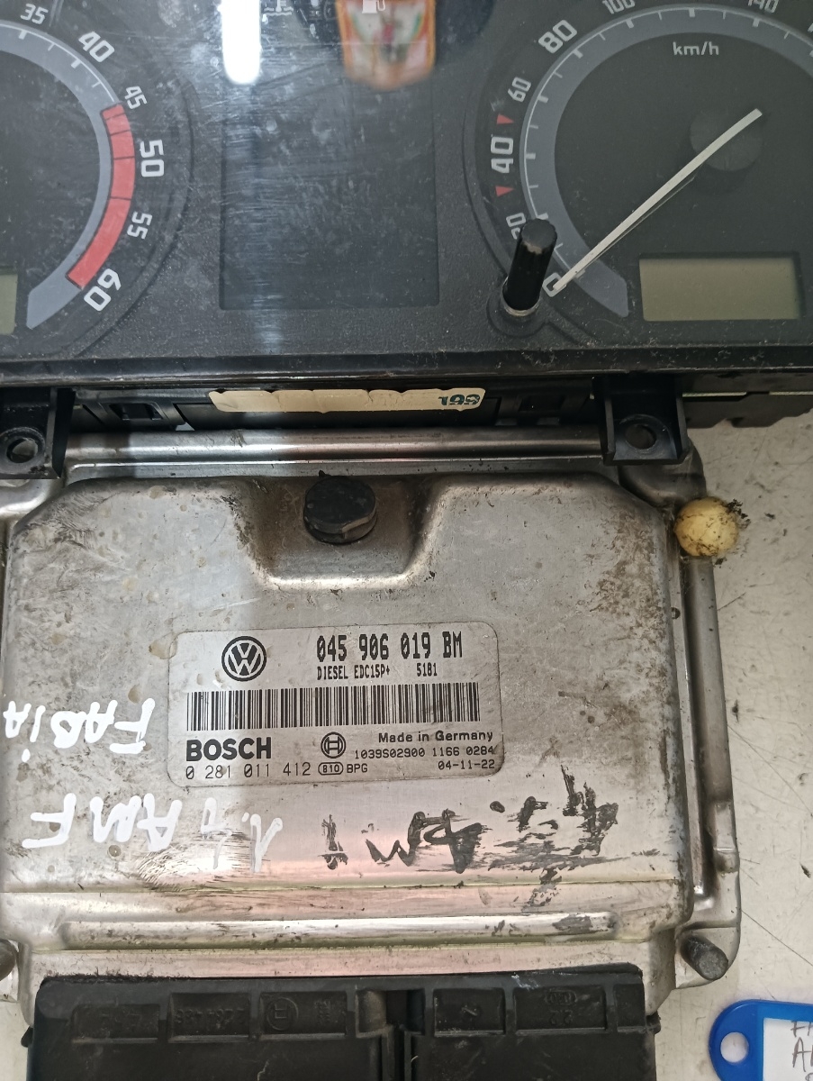 Kit pornire SKODA FABIA (6Y2) [ 1999 - 2008 ] TDI (AMF) 55KW|75HP BOSCH 0281011412 OEM 045906019bm – foto 2