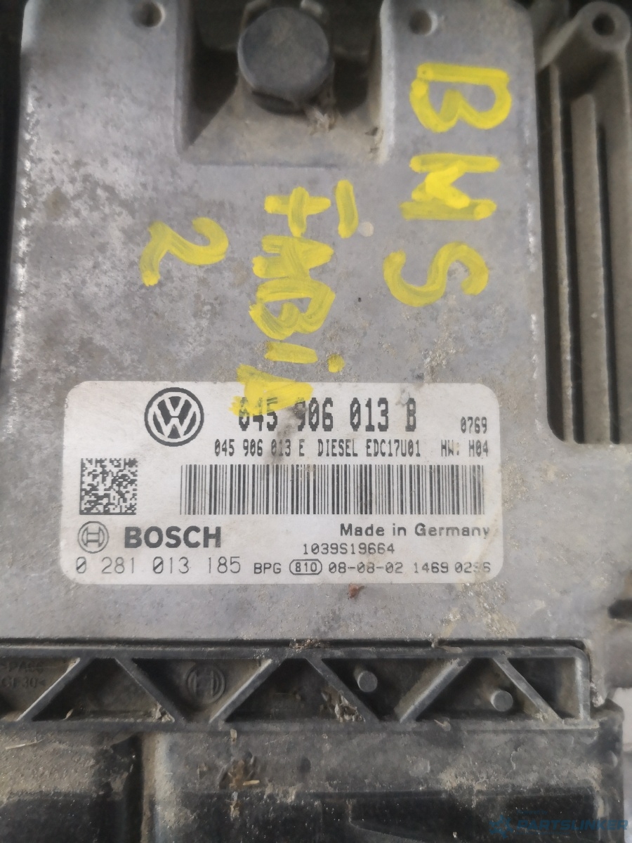 Kit pornire SKODA FABIA II (542) [ 2006 - 2014 ] TDI (BMS, BNV) 59KW|80HP BOSCH 0281013185 OEM 045906013b – foto 2