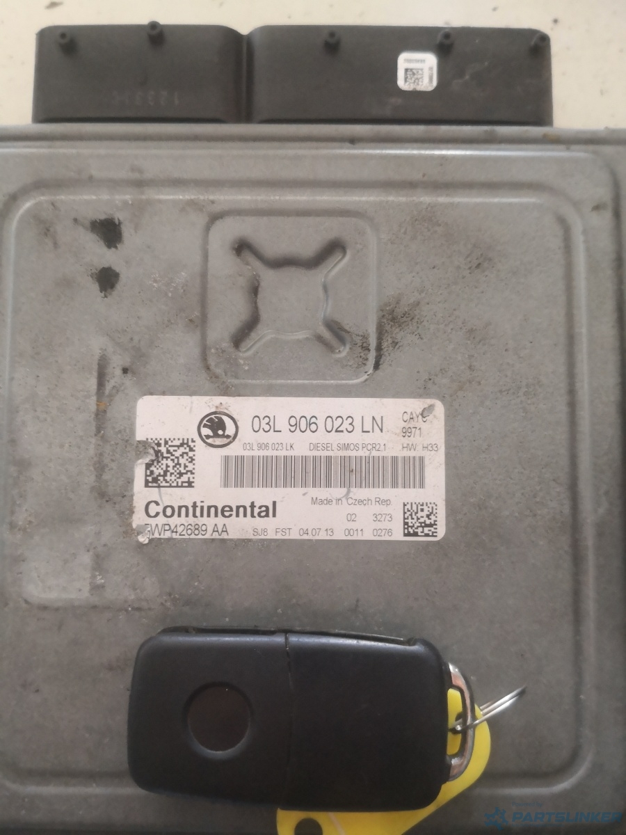 Kit pornire SKODA RAPID II (NH3) [ 2012 - > ] TDI (CAYC, CLNA) 77KW|105HP Continental 5wp42689aa OEM 03l906023ln – foto 2