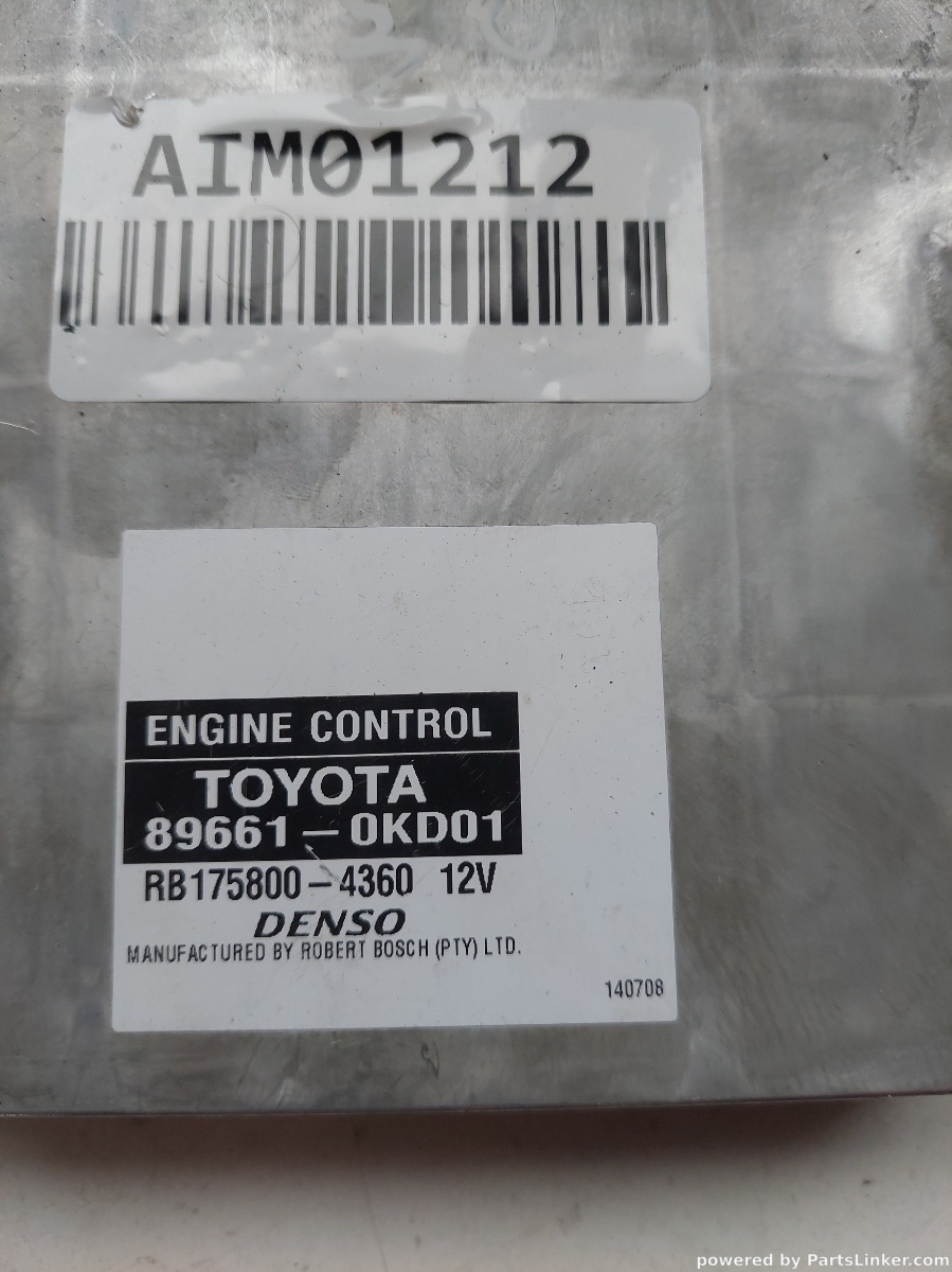 Kit pornire TOYOTA HILUX VII Pickup _N1_, _N2_, _N3_ 2004 -> Denso 1758004360 896610kd01 – foto 2
