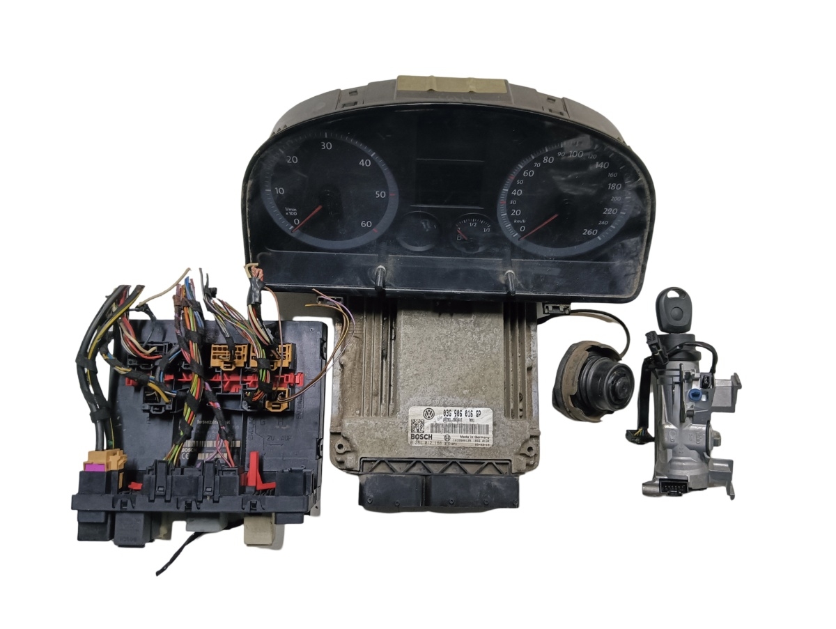 Kit pornire VOLKSWAGEN CADDY III Estate 2KB, 2KJ, 2CB, 2CJ 2004 - 2015, VOLKSWAGEN CADDY III Box 2KA, 2KH, 2CA, 2CH 2004 - 2015 2.0 SDI BDJ, BST BOSCH 0281012168 03g906016gp