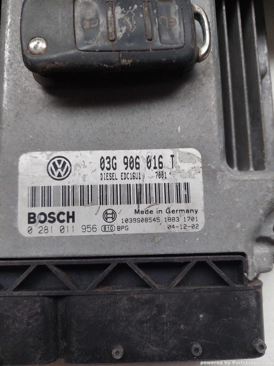Kit pornire VOLKSWAGEN GOLF V (1K1) [ 2003 - 2009 ] TDI (BKC, BLS, BXE) 77KW|105HP BOSCH 0281011956 OEM 03g906016t – foto 2