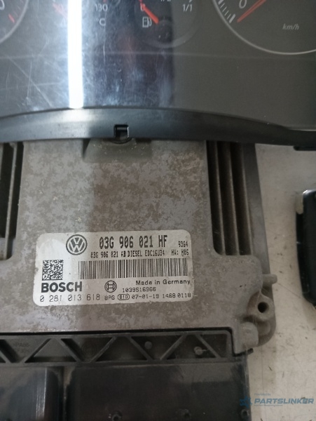 Kit pornire VOLKSWAGEN GOLF V (1K1) [ 2003 - 2009 ] TDI (BMM) 103KW|140HP BOSCH 0281013618 OEM 03g906021hf – foto 2