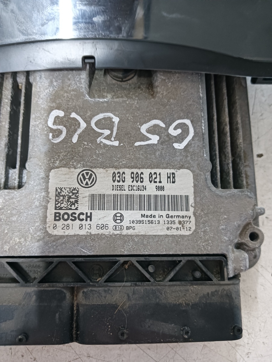 Kit pornire VOLKSWAGEN GOLF V Variant (1K5) [ 2007 - 2009 ] TDI (BLS, BXE) 77KW|105HP BOSCH 0281013606 OEM 03g906021hb – foto 2