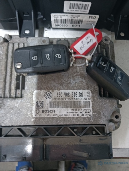 Kit pornire VOLKSWAGEN GOLF VI (5K1) [ 2008 - 2013 ] TSI (CAXA) 90KW|122HP BOSCH 0261s06488 OEM 03c906016bm – foto 2