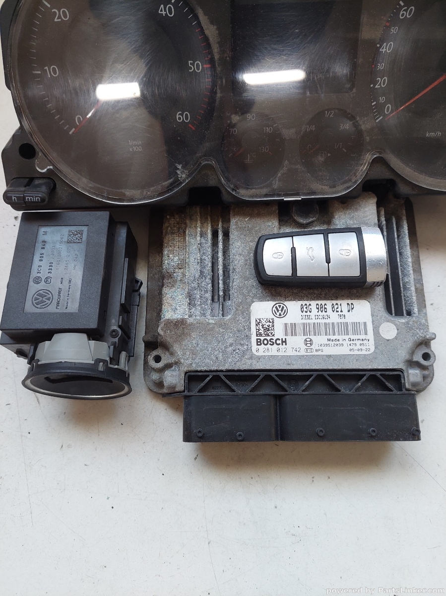Kit pornire VOLKSWAGEN PASSAT (3C2) [ 2005 - 2010 ] TDI (BKC) 77KW|105HP BOSCH OEM 03g906021dp – foto 2