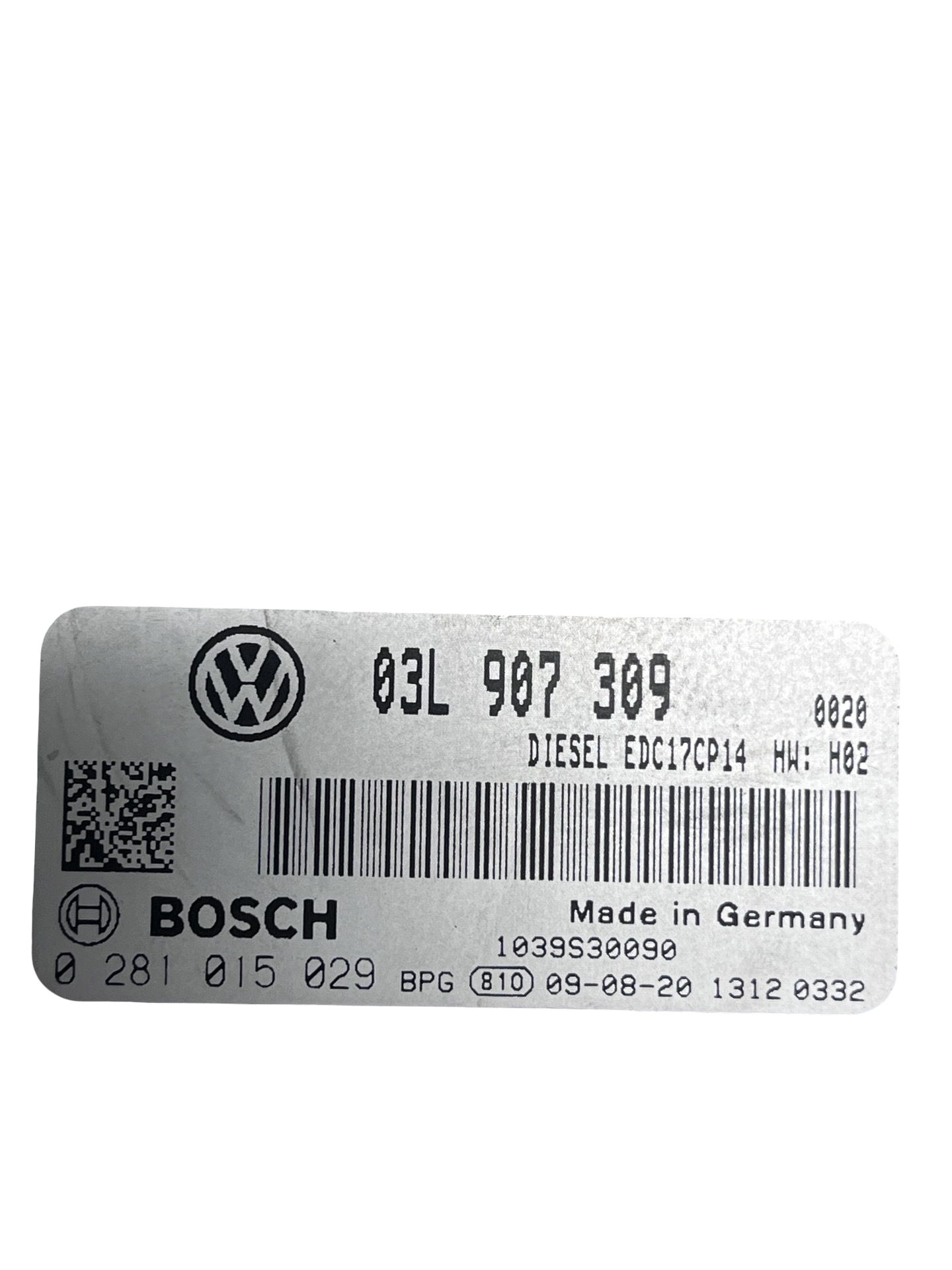 Kit Pornire Volkswagen Passat B6 2.0 TDI CBDC 81KW/110HP 2005–2010 - cod: 03L907309 COD BOSCH 0281015029 – foto 5