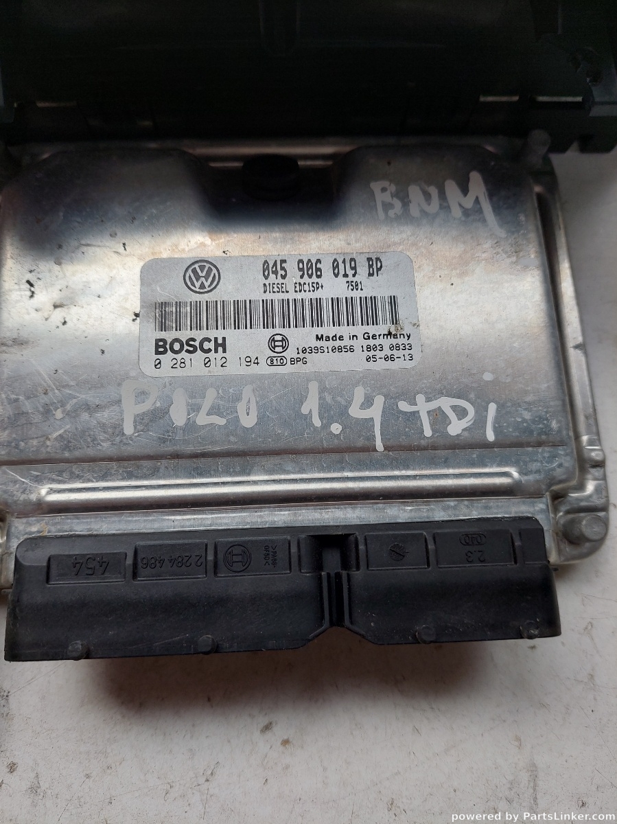 Kit pornire VOLKSWAGEN POLO (9N_) [ 2001 - 2012 ] TDI (BNM, BWB) 51KW|70HP BOSCH 0281012194 OEM 045906019bp – foto 2