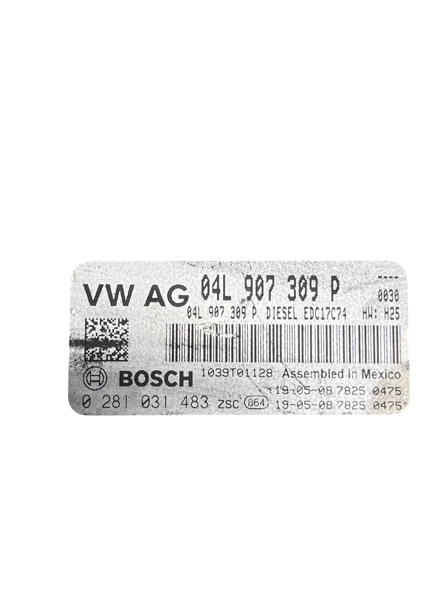 Kit Pornire Volkswagen Tiguan Allspace 2.0 TDI 110KW/150CP DFGA 2020  - cod: 04L907309P PRODUCATOR BOSCH 0281031483 – foto 4