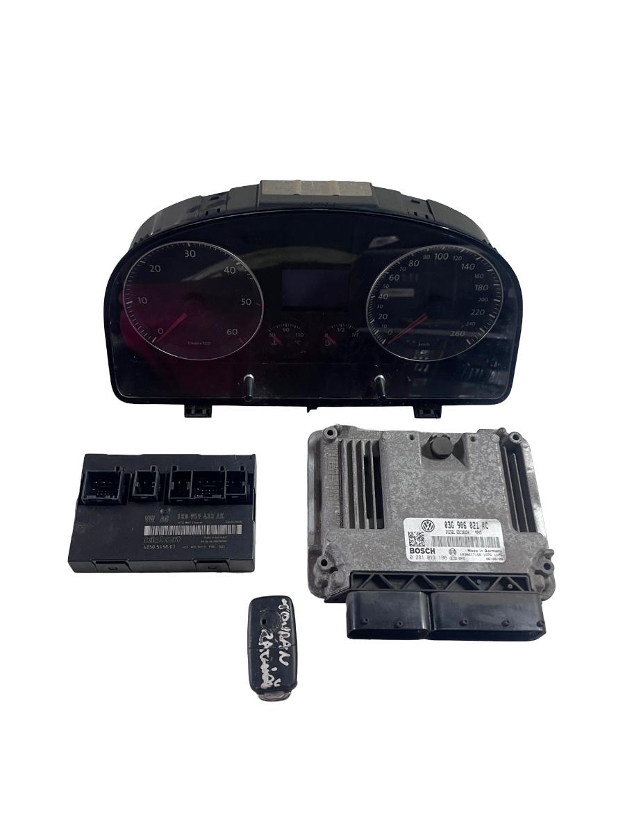 Kit Pornire VOLKSWAGEN TOURAN 1T1, 1T2 2003 - 2010 1.9 TDI BXE 77KW/105HP BOSCH 0281013196 03G906021KC