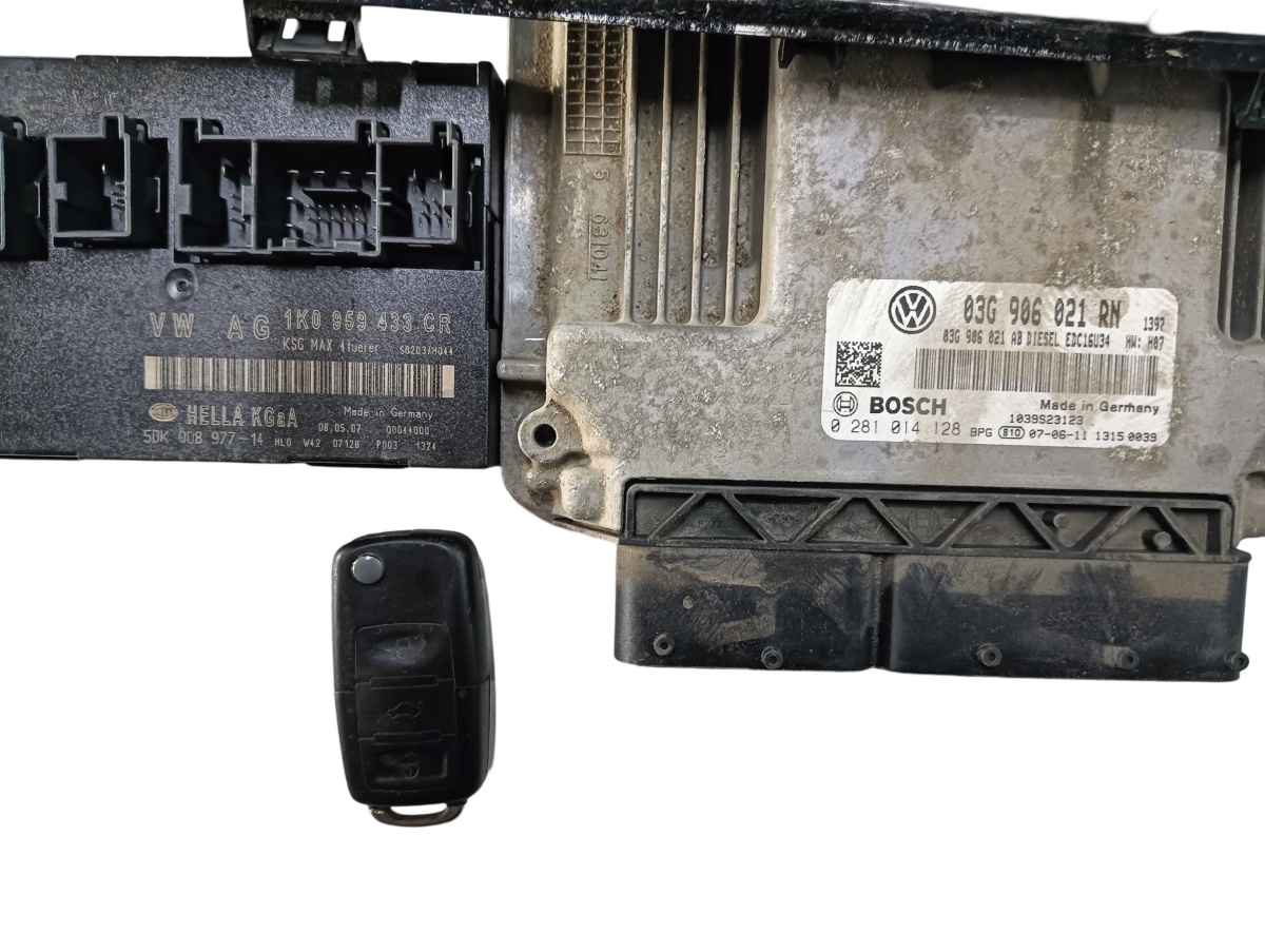 Kit pornire VOLKSWAGEN TOURAN 1T1, 1T2 2003 - 2010 TDI BLS 0281014128 03g906021rn – foto 2