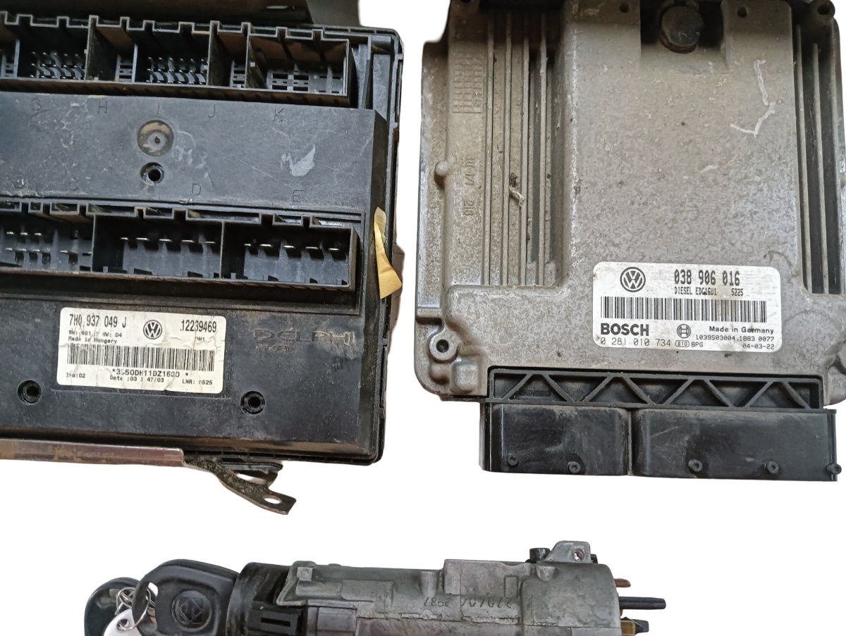 Kit pornire  VOLKSWAGEN TRANSPORTER V Box 7HA, 7HH, 7EA, 7EH 2003 - > 1.9 TDI AXC 0281010734 038906016 – foto 2
