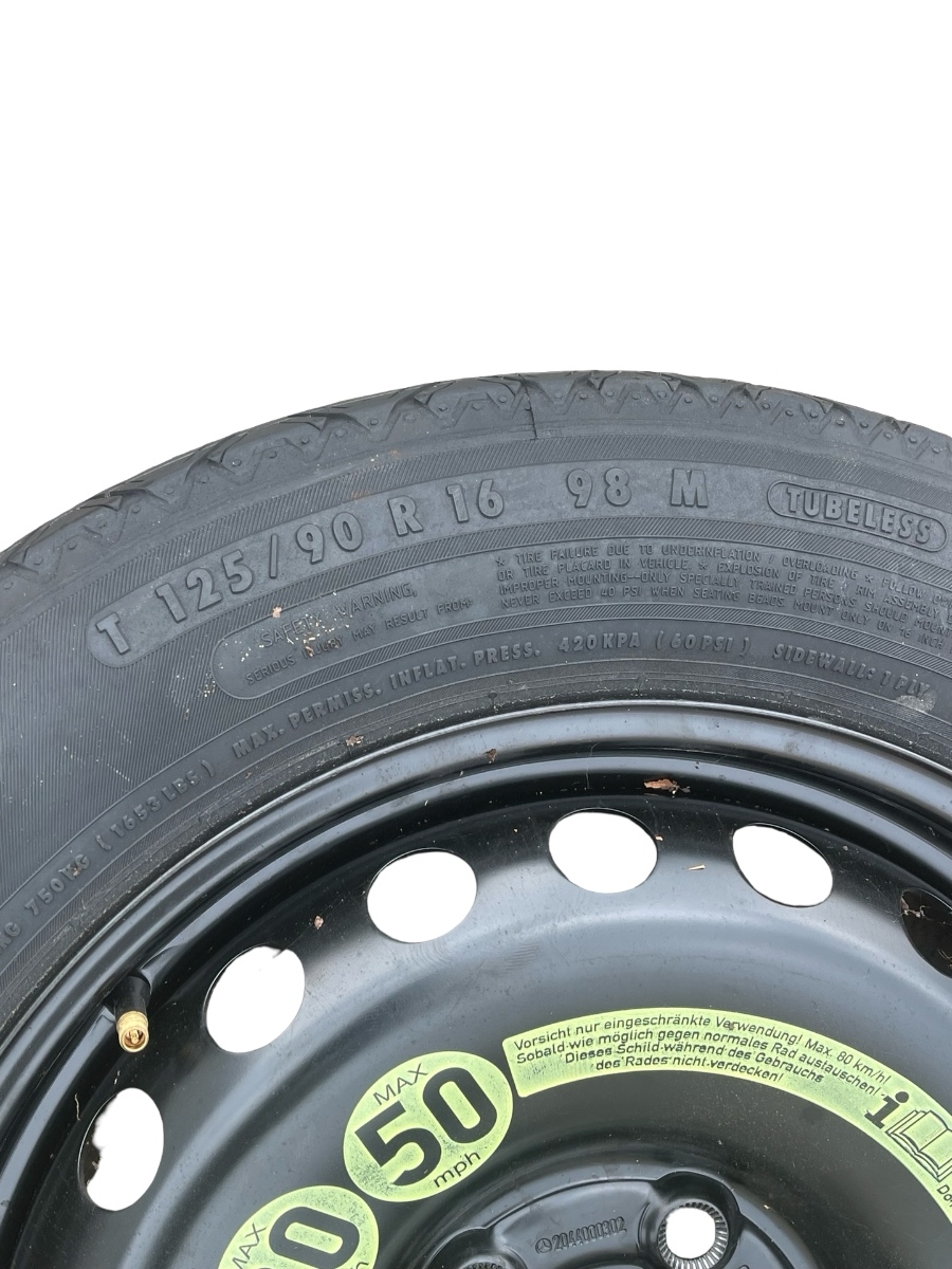 Kit Roata de rezerva SLIM R15 MERCEDES-BENZ C-CLASS W204 2007 - 2014 – foto 4