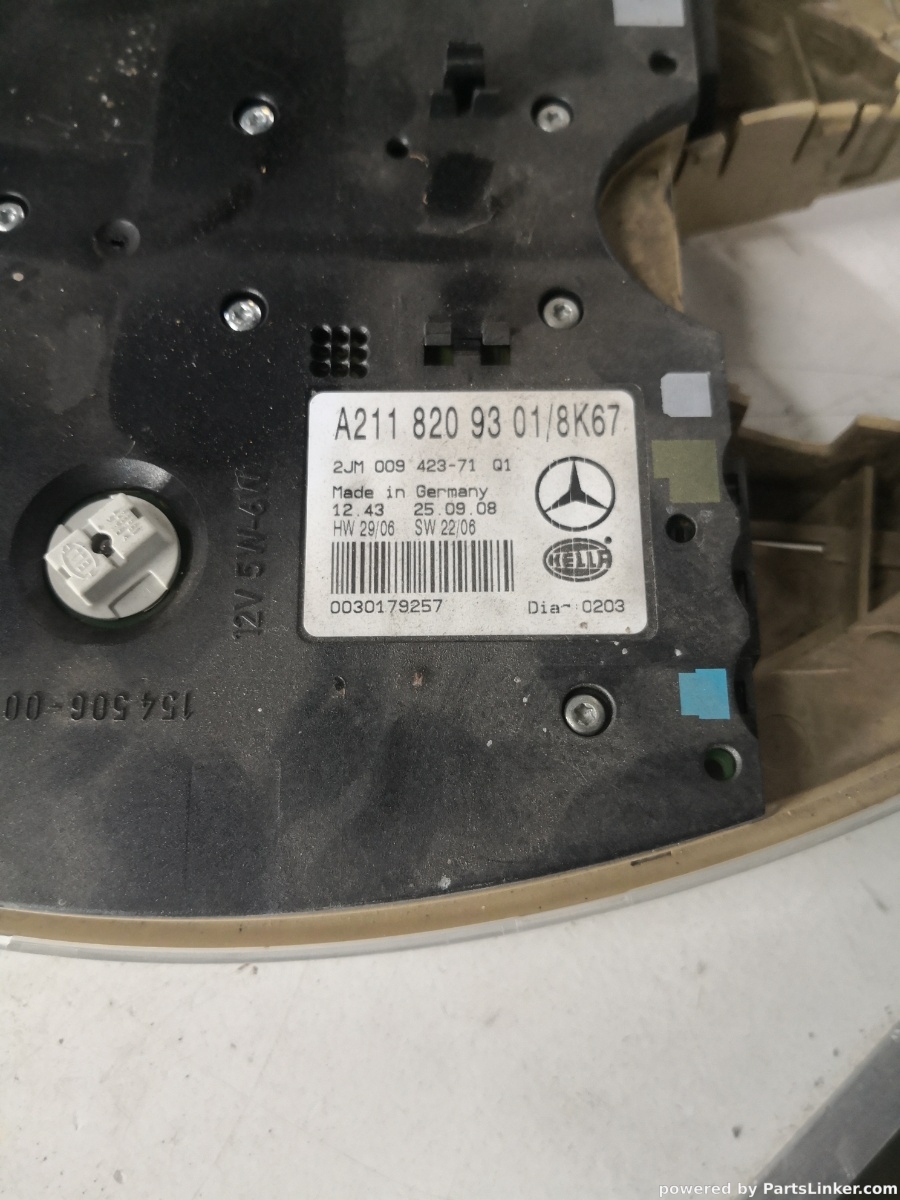Lumini plafon MERCEDES-BENZ E-CLASS (W211) [ 2002 - 2009 ] OEM A2118209301 – foto 2