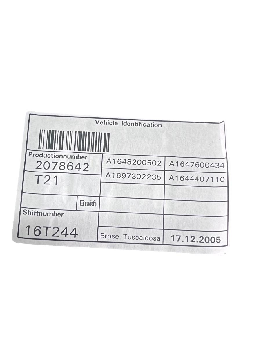 Macara Geam dreapta spate MERCEDES-BENZ M-CLASS II W164 2005 - 2012 A1648200502 – foto 2