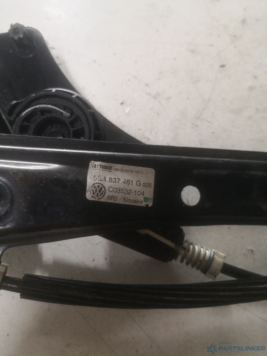 Macara geam electric stanga fata VOLKSWAGEN GOLF VII (5G1, BE1) [ 2012 - > ] OEM 5g4837461g – foto 2