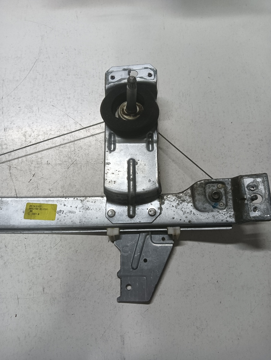 Macara geam manual stanga spate PEUGEOT 207 WA_, WC_ 2006 - > – foto 2