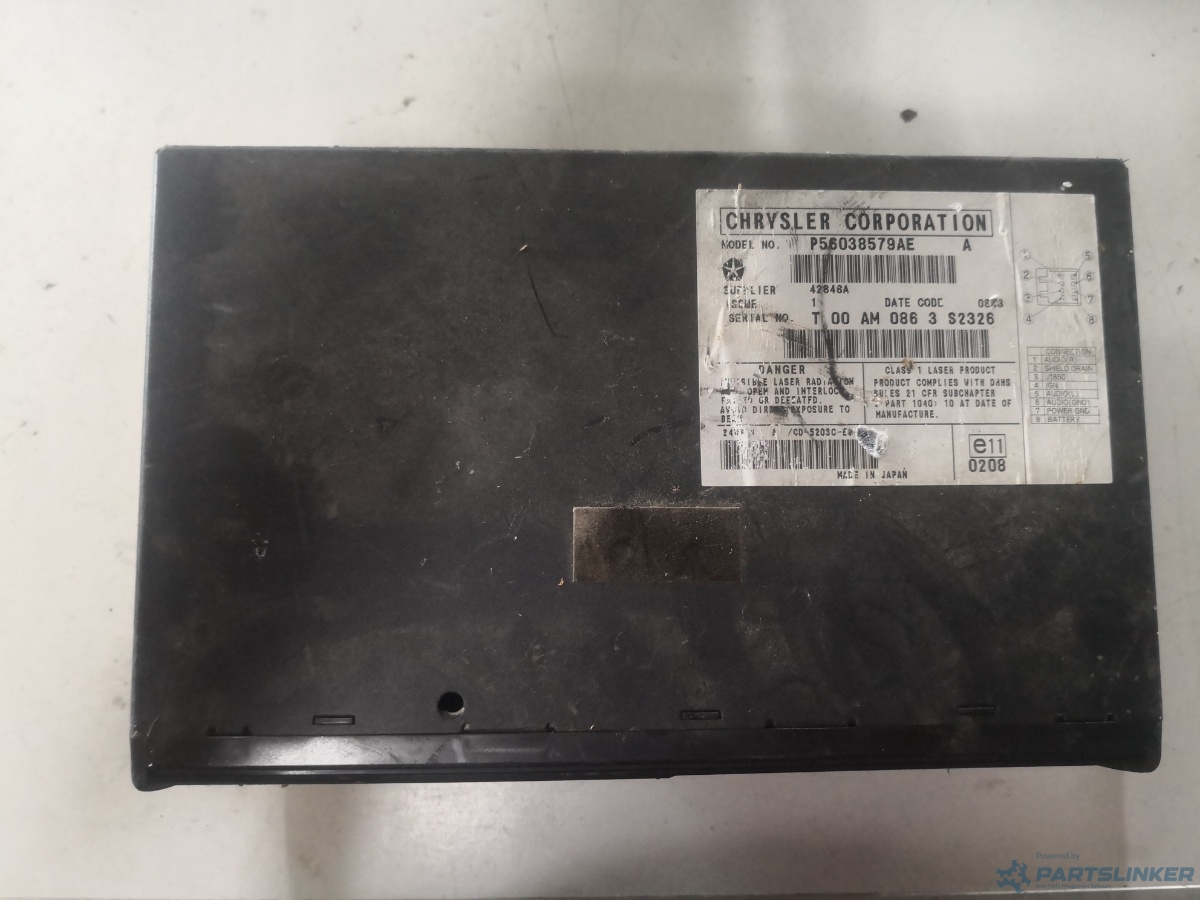 Magazie CD JEEP GRAND CHEROKEE II (WJ, WG) [ 1998 - 2005 ] OEM P56038579ae – foto 2