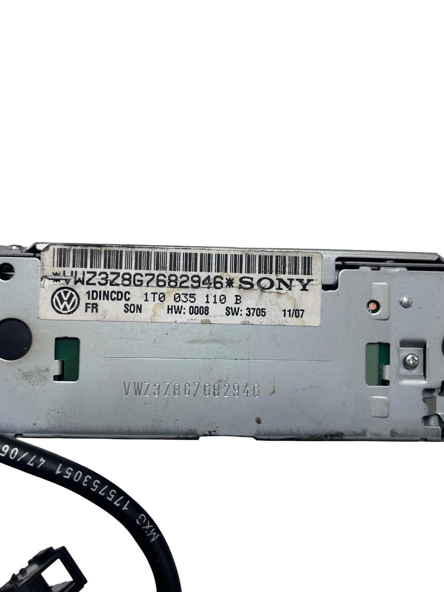 Magazie cd VOLKSWAGEN TOURAN 1T1, 1T2 2003 - 2010 1T0035110B – foto 3