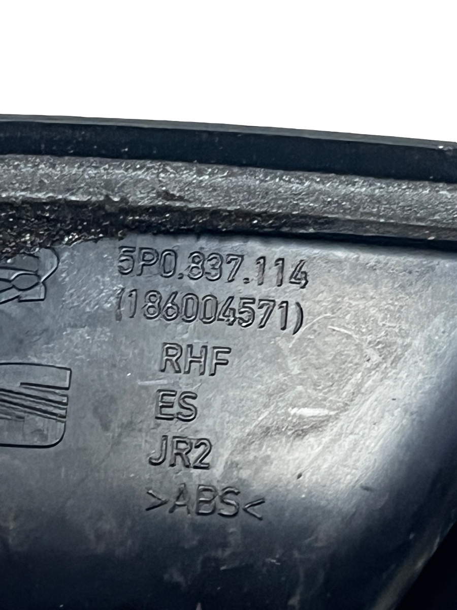 Maner interior portiera dreapta fata SEAT ALTEA 5P1 2004 -> 5P0837114 – foto 3