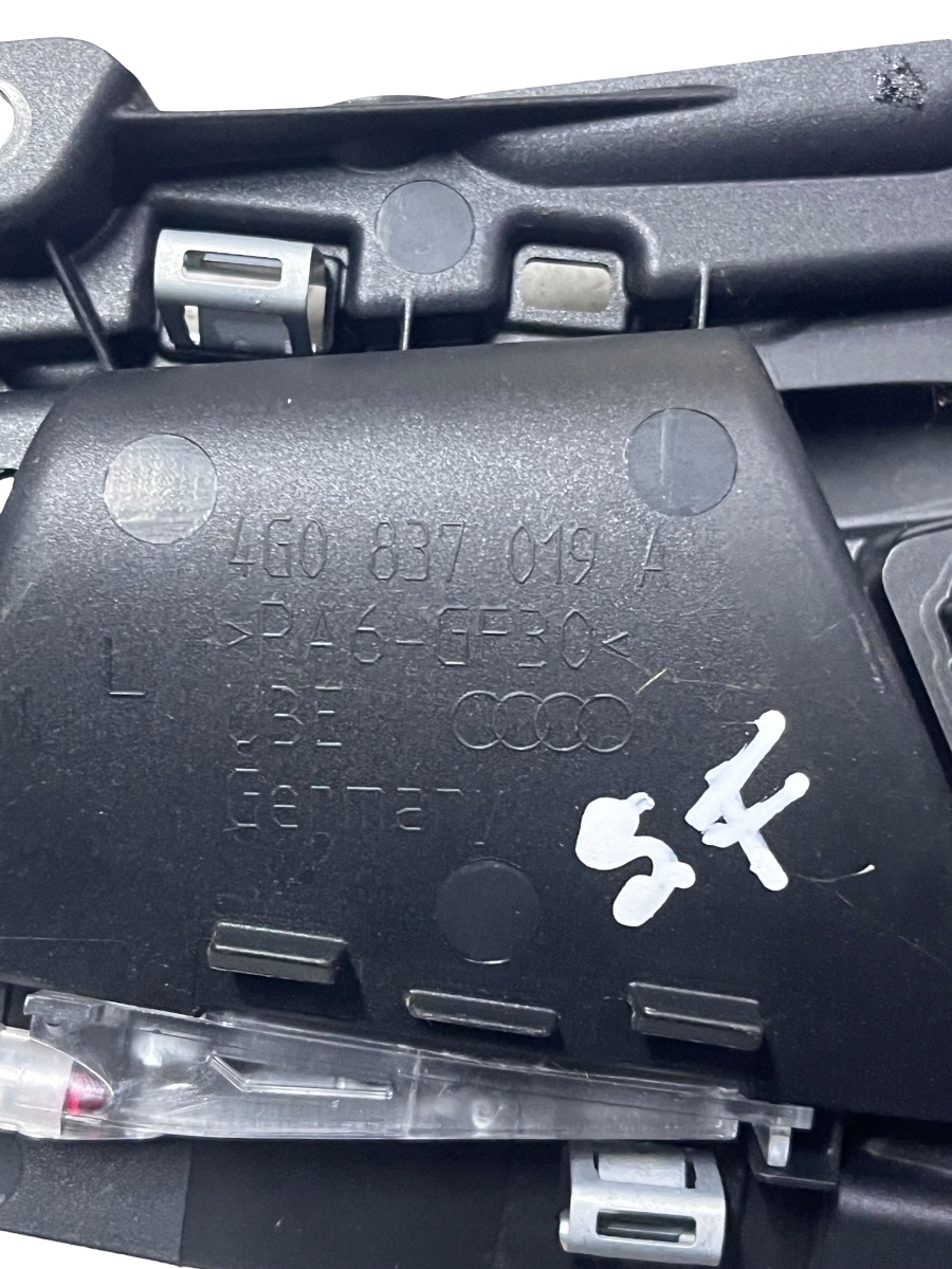 Maner interior si buton blocare usi portiera  stanga fata AUDI A6/S6 IV Berlina 4G2, C7, 4GC 2010 - 2018 4G0837019 – foto 3