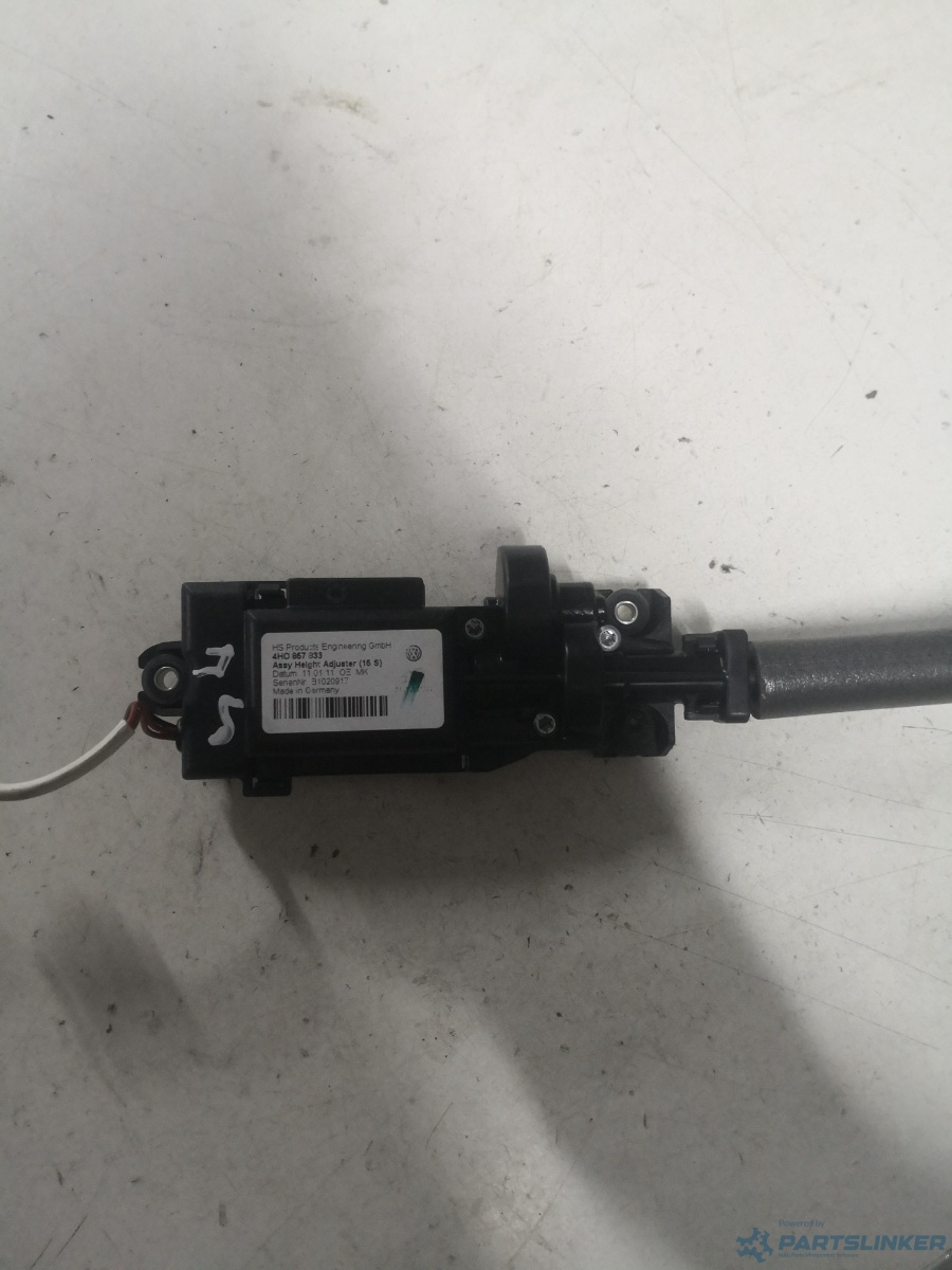 Mecanism reglare inaltime centura stanga fata AUDI A8 III (4H2, 4H8, 4HC, 4HL) [ 2009 - 2018 ] OEM 4h0857833 – foto 2