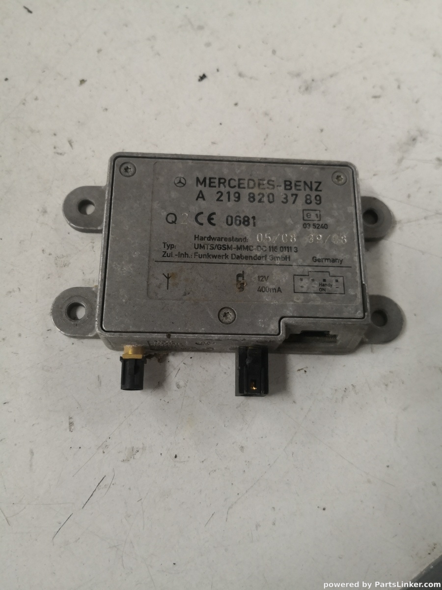 Modul antena MERCEDES-BENZ E-CLASS (W211) [ 2002 - 2009 ] OEM A2198203789