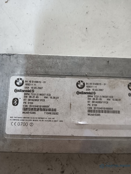 Modul bluetooth BMW 3 V Coupe (E92) [ 2005 - 2013 ] OEM 9149615 – foto 2