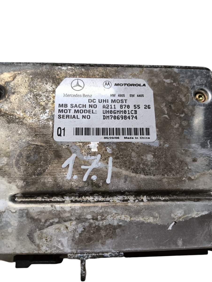Modul bluetooth  MERCEDES-BENZ A-CLASS II W169 2004 - 2012 A2118705526 – foto 2