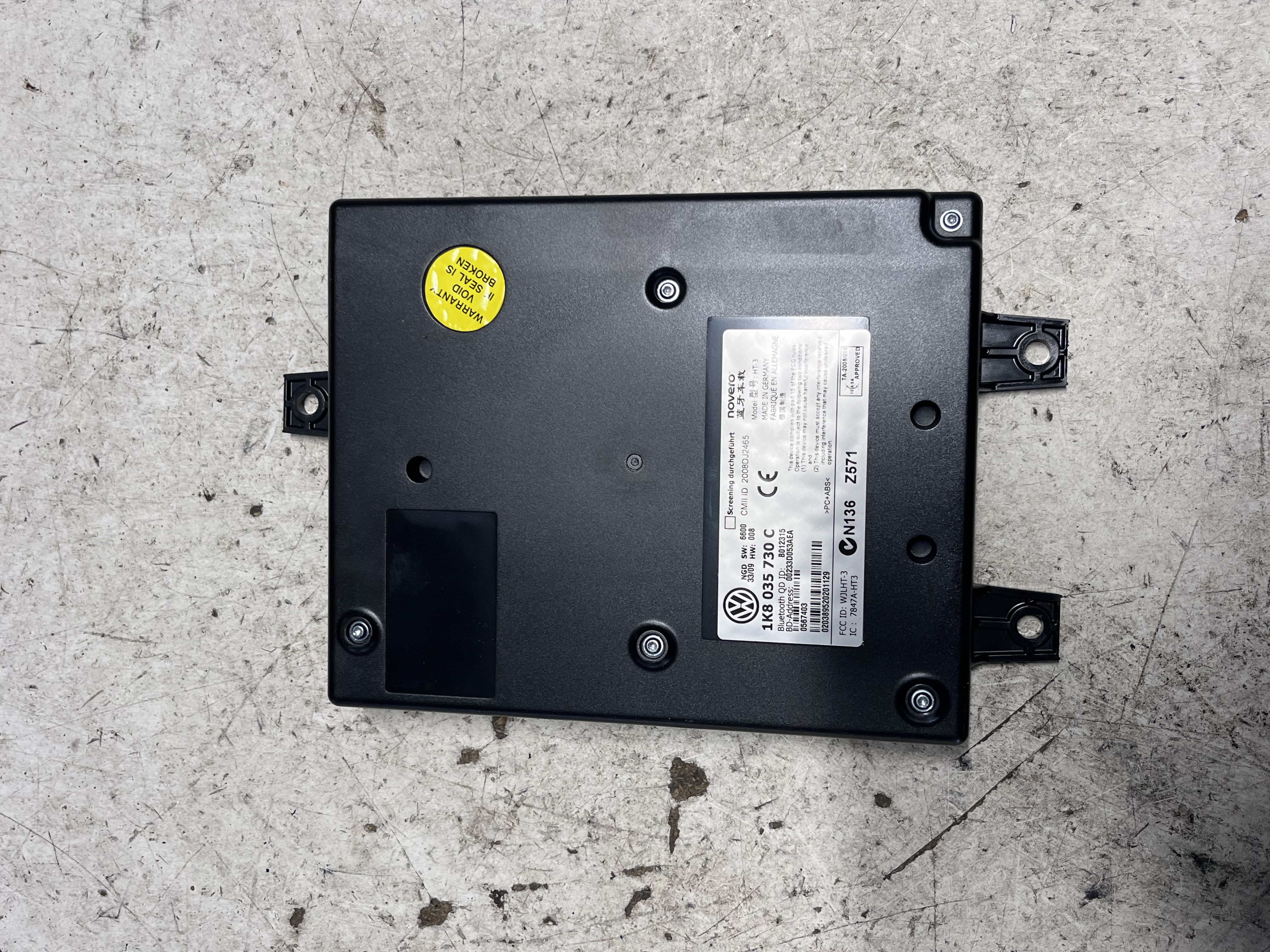 Modul Bluetooth Volkswagen Passat B6 Combi 2005–2010 - cod: 1K8035730C – foto 3