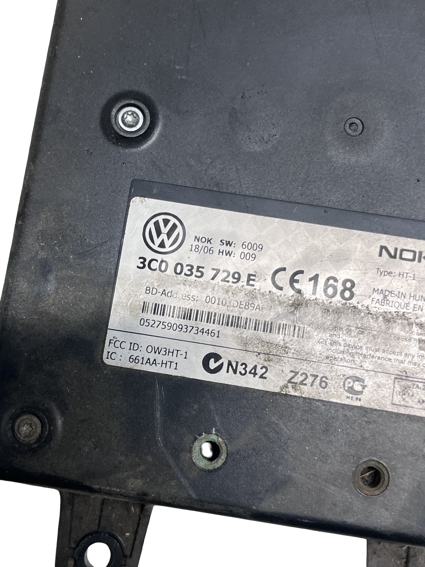 Modul Bluetooth Volkswagen Passat B6 Combi 2005–2010 - cod: 3C0035729E – foto 2