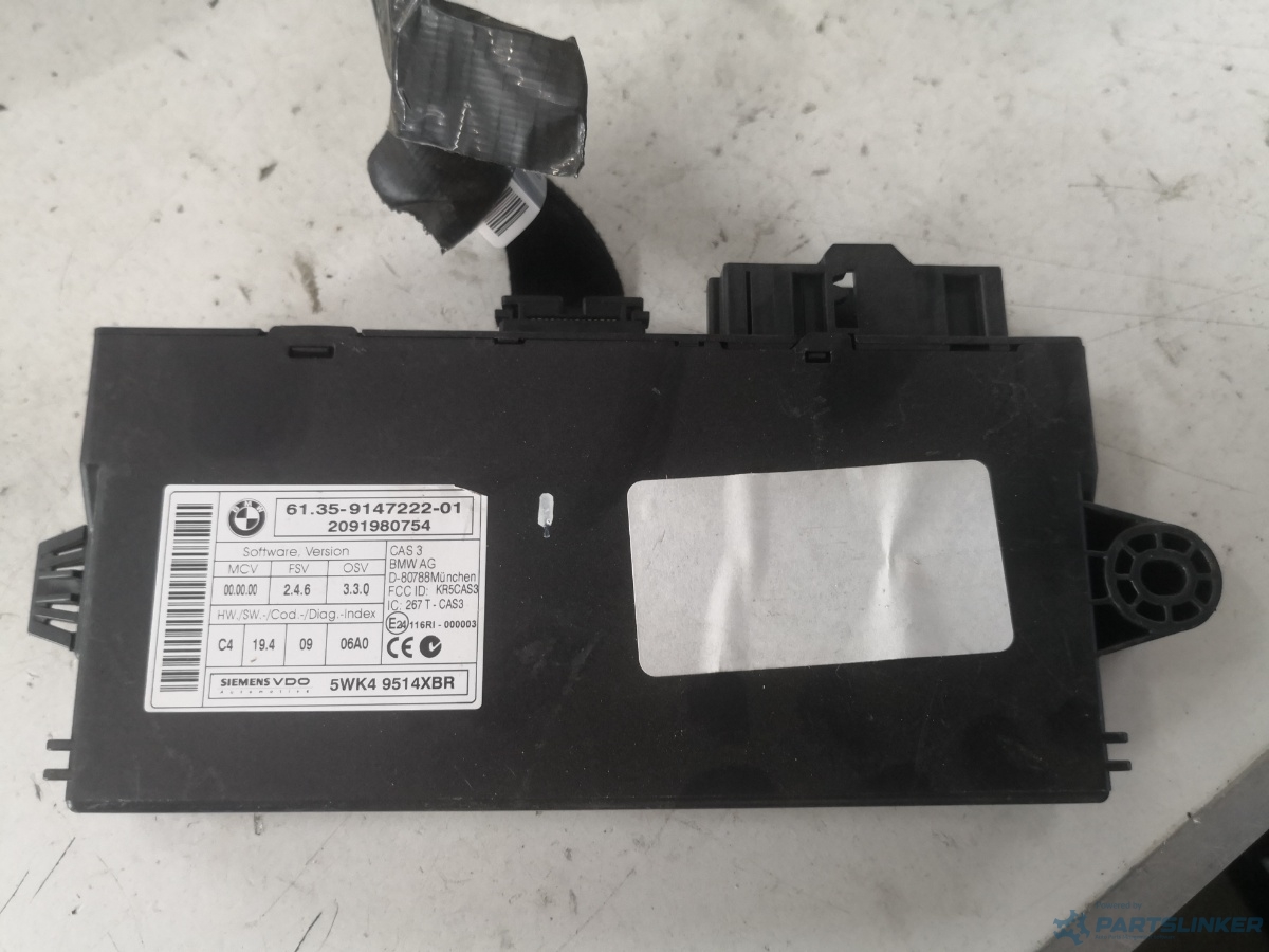 Modul CAS3 BMW X6 E71, E72 2007 - 2014 6135914722201