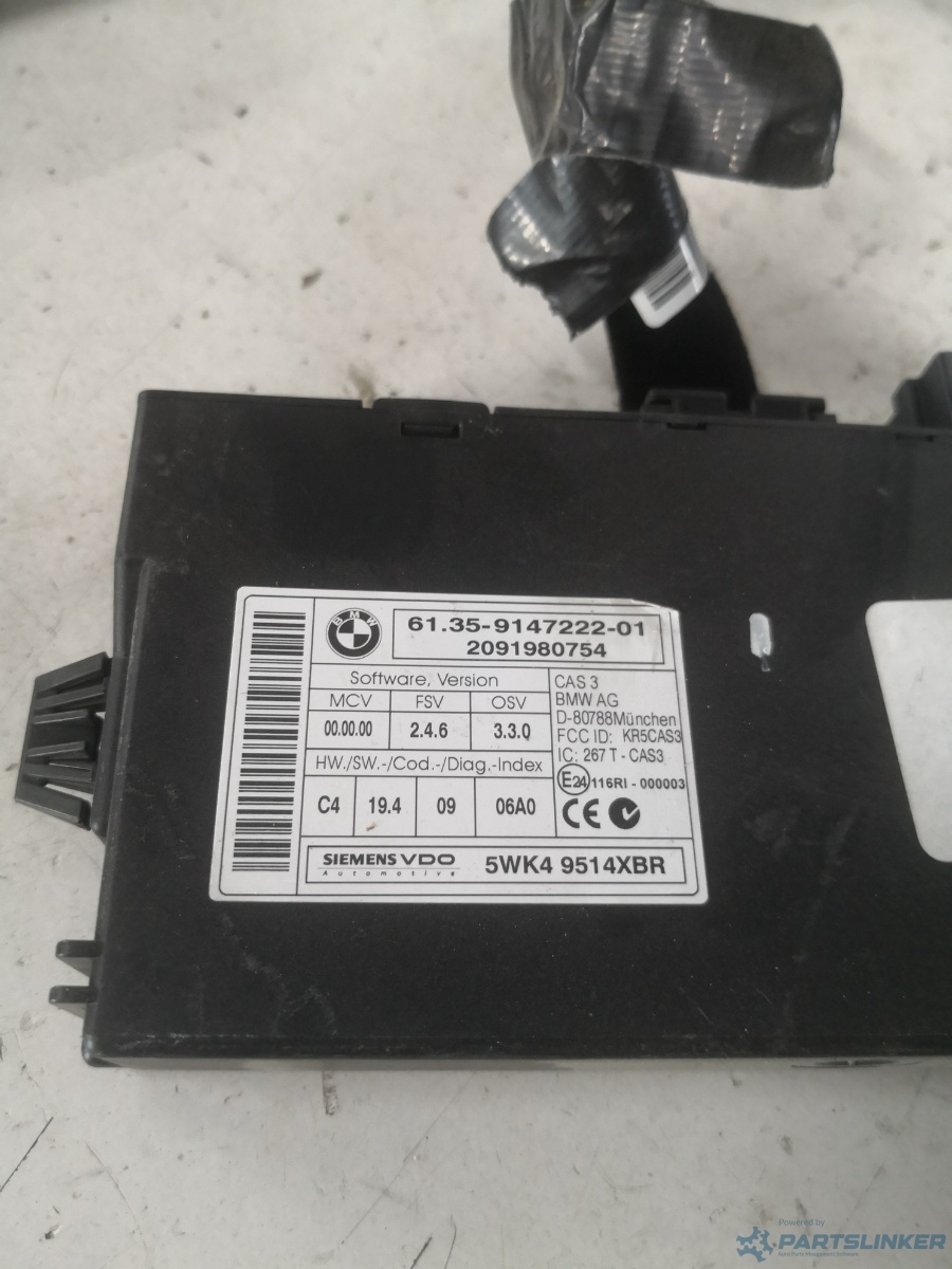 Modul CAS3 BMW X6 E71, E72 2007 - 2014 6135914722201 – foto 2
