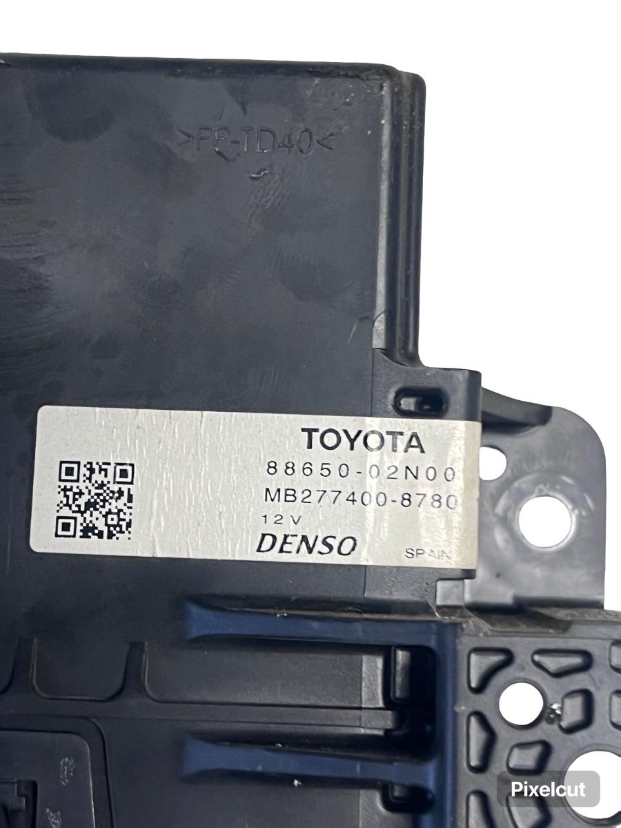 Modul clima TOYOTA AURIS ZWE18_, NZE18_, ZRE18_ 2012 -> 88650-02N00 – foto 2