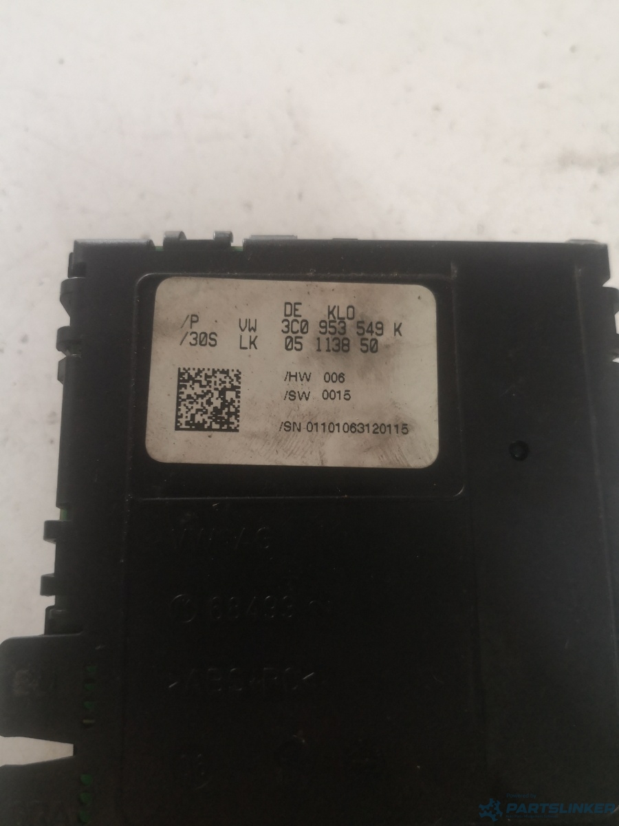Modul coloana volan VOLKSWAGEN PASSAT (3C2) [ 2005 - 2010 ] OEM 3c0953549k – foto 2