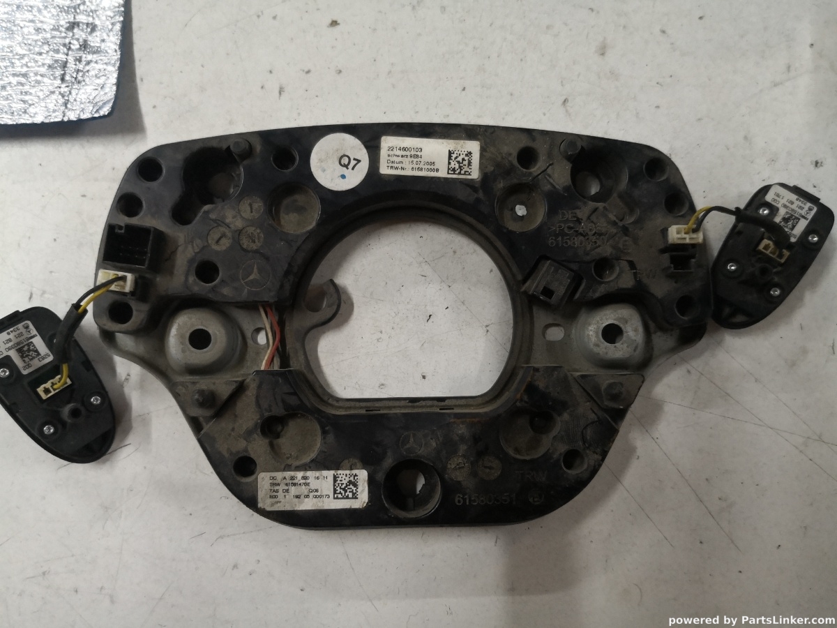 Modul comenzi volan MERCEDES-BENZ S-CLASS II (W221, C215) [ 2005 - 2013 ] OEM 61580351 – foto 2