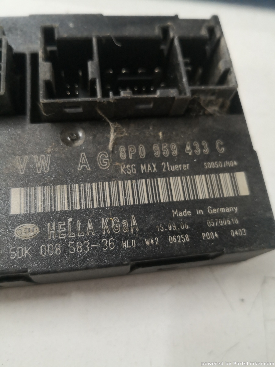 Modul confort AUDI A3 II (8P1) [ 2003 - 2013 ] OEM 8p0959433c – foto 2