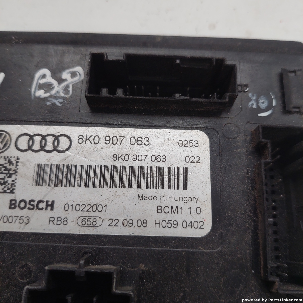 Modul confort  AUDI A4 IV Avant (8K5, B8) [ 2007 - 2015 ] OEM 8k0907063 – foto 2