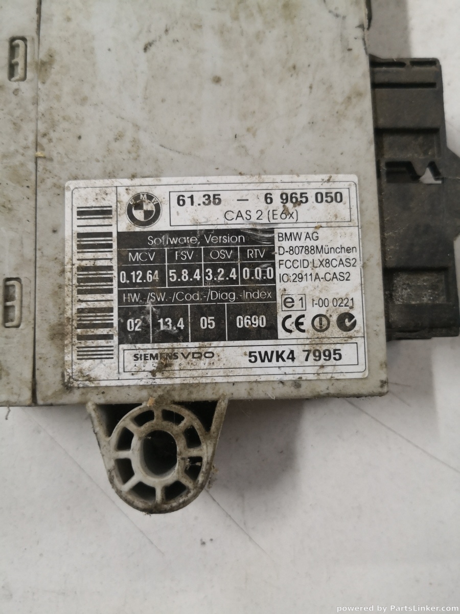 Modul confort BMW 5 (E60) [ 2001 - 2010 ] OEM 6965050 – foto 2